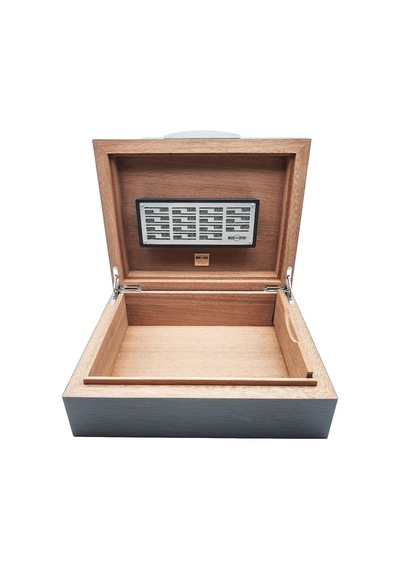 The White Spot Humidor Puro Kutusu Gri Meşe 50's