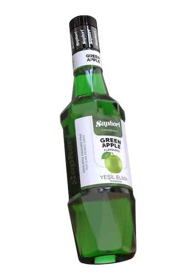 Saphori Yeşil Elma Aromalı Kokteyl Şurubu 700 Ml