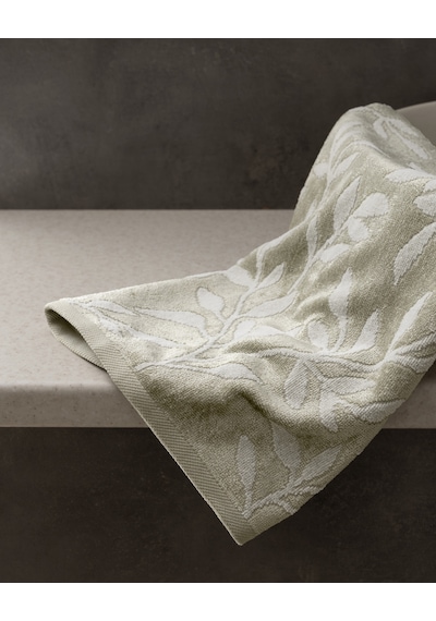 Madame Coco Clarisse Pamuklu Yüz Havlusu - Haki - 50x80 Cm 8684427222249 Çok Renkli