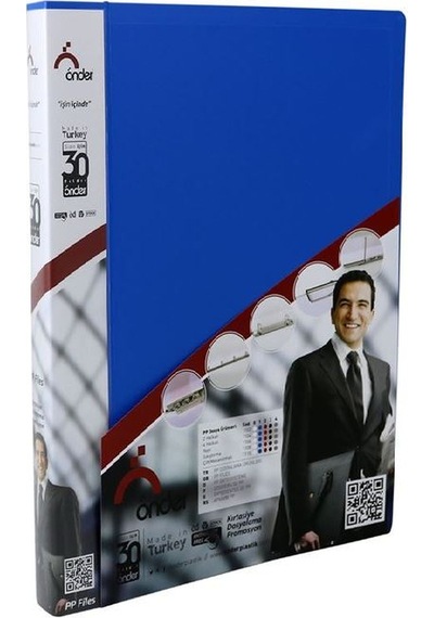 Önder 1104 Pp Kapak 4 Halkalı Klasör
