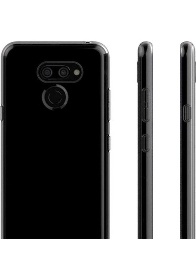 LG Uyumlu K40s Kılıf Zore Süper Silikon Kapak Renksiz
