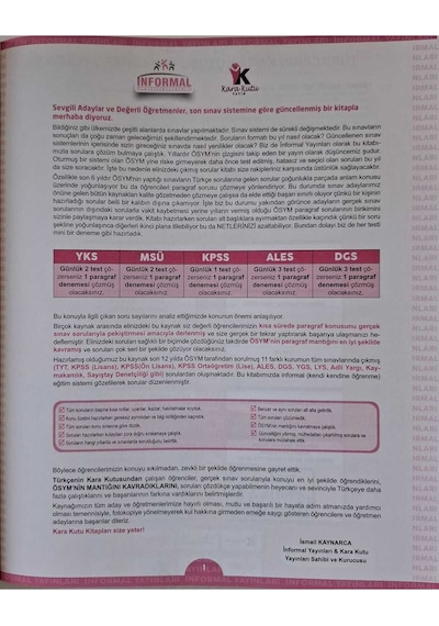 Kpss Türkçenin Kara Kutusu Karma Paragraf 2 Konu Özetli Dijital Çözümlü Çıkmış Soru Bankası