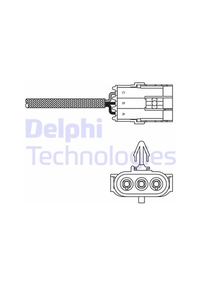 Delphı Es10992- 12b1 Oksijen Sensörü Clıo- kangoo 1.2 96- 01 7700872878