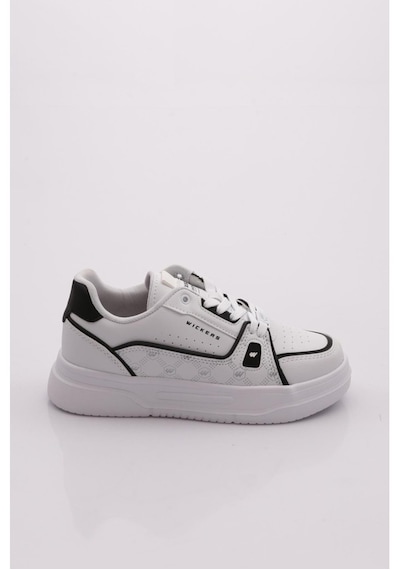 Wickers 3117 Beyaz-siyah Unisex Günlük Sneaker Ayakkabı
