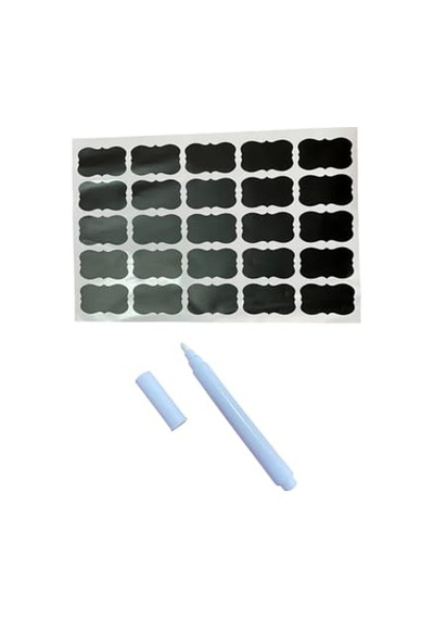 25 Adet Kavanoz Etiketi Mıt1102