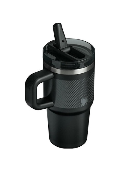 Stanley The Quencher Protour Flip Straw Termos 0,60 L Pipetli Termos 10-12484-095 Siyah Siyah
