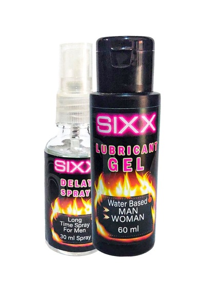 Sıxx Bay Bayanlubrikantjel 60 Ml + Erkeklere Özel Sprey