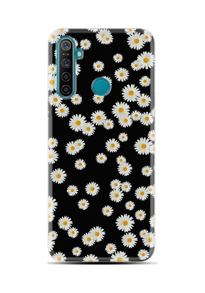Realme 5i Kılıf Boutique Baskılı Resimli Papatyalar Pcode -018