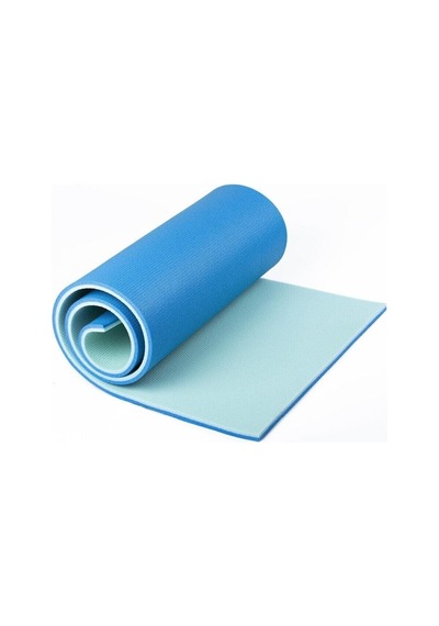 Elit Spor Yoga Plates Matı Mavi 1.80 Cm Boy 60 Cm En X 1 Cm Kalınlık Gri Mavi