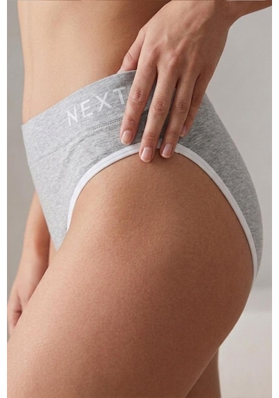 Fit Women Next Baskılı Külot 8011 Gri