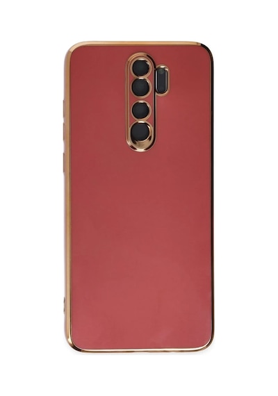 Xiaomi Redmi Note 8 Pro Uyumlu Kılıf Volet Silikon - Kırmızı