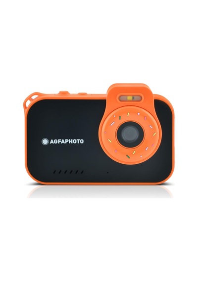 Realikids Cam Su Geçirmez 2-12 Mp Su Geçirmez Çocuk Kamerası, Hd Video, Selfie Modu, Filtreler Ve Çerçeveler, Dahili Oyunlar, Lityum Pil Siyah