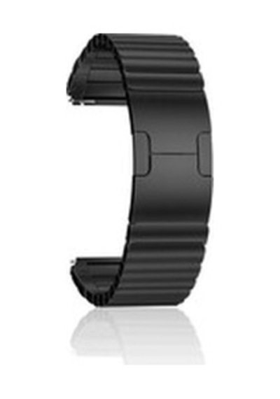 Samsung Galaxy Uyumlu Watch 46mm Krd-35 22mm Metal Kordon - Siyah