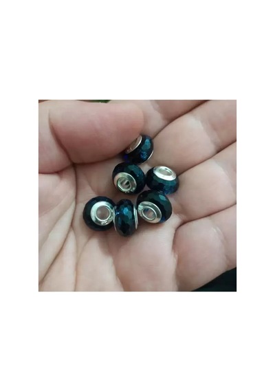 Bileklik Ve Kolye İçin Gümüş Kaplama Yuvarlak Charm Diğer