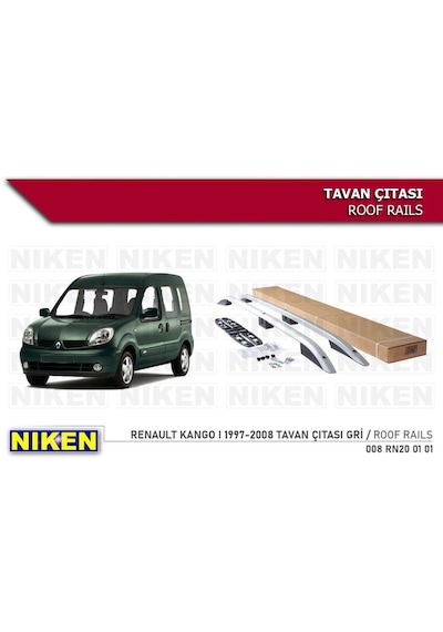 Renault Kango Tavan Çıtası Port Bagaj Taşıyıcı Gri 1997 / 2008 -