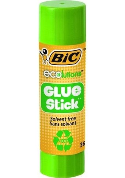 Bic Ecolutions Glue Stick Yapıştırıcı Su Bazlı 36 Gr.