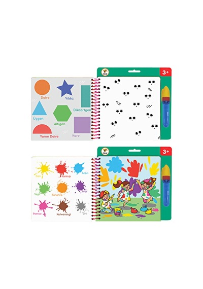 Lino Aqua Magic Book Eğlenelim, Öğrenelim Sihirli Boyama Kitabı