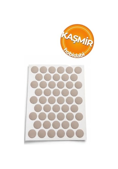 Yapışkanlı Vida Tapası Vida Kapatıcı Kapağı, 50 Adet Kaşmir