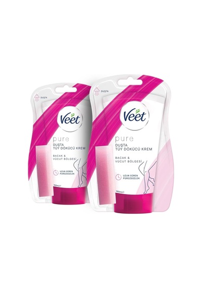 Veet Pure Tüy Dökücü Krem Normal Ciltler 2 x 150 ML