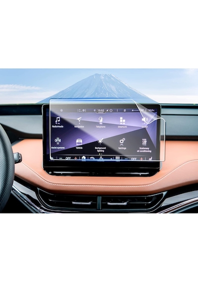 Skoda Superb Ekran Koruyucu 13 İnç Multimedya + 10.25 İnç Dijital Panel Uyumlu 9h Nano Film 2024+
