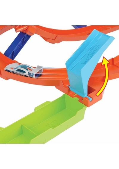 Hot Wheels Bumerang Çemberli Yarış Pisti Htk16 Çok Renkli