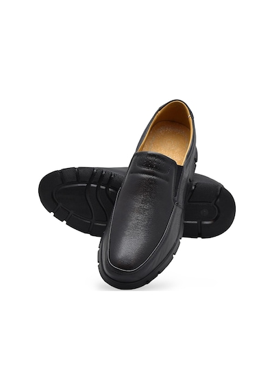 901 Tam Ortopedik Taban Hakiki Deri Erkek Ayakkabı Günlük Ultra Comfort Ö.erdem Siyah