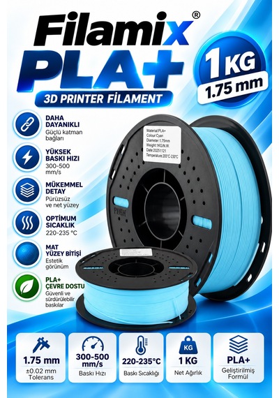 Filamix Pla+ Filament 1.75mm 1 Kg Buzmavisi