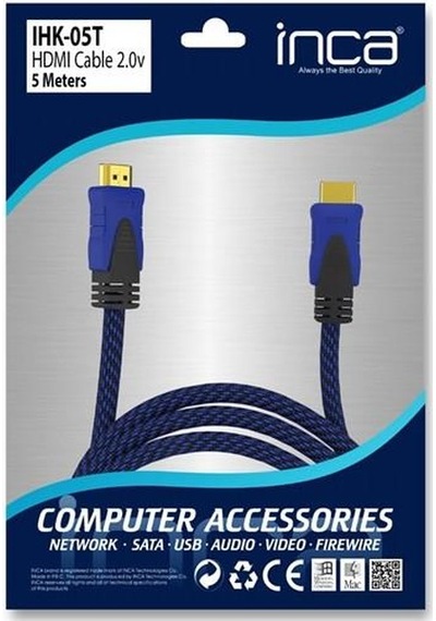Inca 5metre Ihk-05t Hdmı Görüntü Kablosu 2.0v 4k 60hz-211870