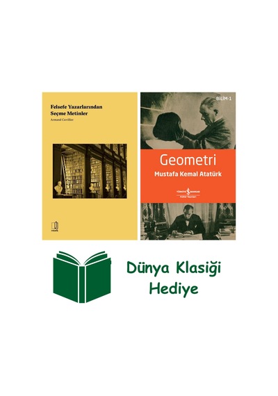 Felsefe Yazarlarından Seçme Metinler + Geometri + Dünya Klasiği Hediye