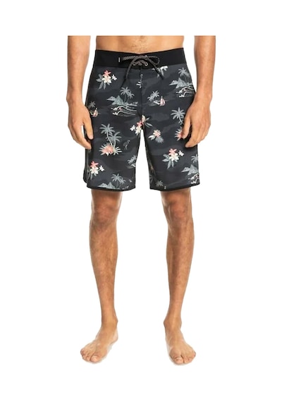 Quıksılver Quiksilver Surfsilk Scallop 19 Erkek Siyah Boardshort Kvj6