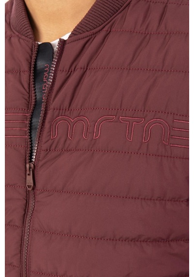 Maraton Sportswear Regular Erkek Hakim Yaka Takma Kol Outdoor Bordo Mont 21741-bordo Bordo