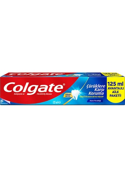 Çürüklere Karşı Koruma Diş Macunu 125 Ml Beyazlatma