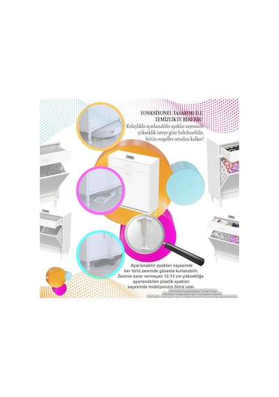 Eliusta Asil 80 Cm Kirli Çamaşır Sepetli Banyo Dolabı 1 Çekmeceli Mutfak Çok Amaçlı Dolap 80x88x32,5 Cm Beyaz Eliusta Asil 80 Cm Kirli Çamaşır Sepetli Banyo Dolabı 1 Çekmeceli Mutfak Çok Amaçlı Dolap 80x88x32,5 Cm Beyaz