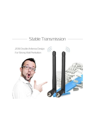 2.4GHz Wi-Fi Anteni 2dBi 11cm SMA Erkek Wifi Modem 50ohm Anten