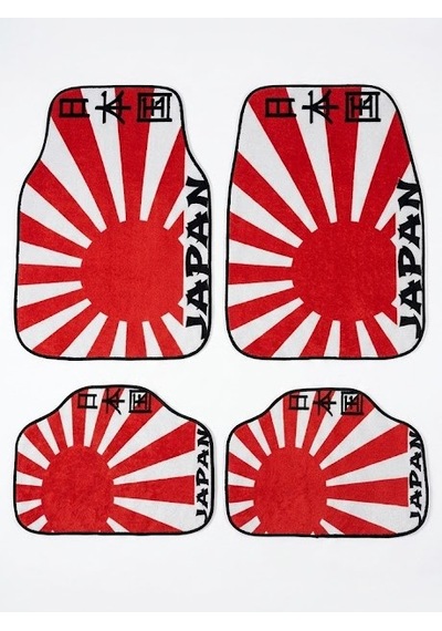Oto Paspas Dekoratif Halı Dot Taban Japon