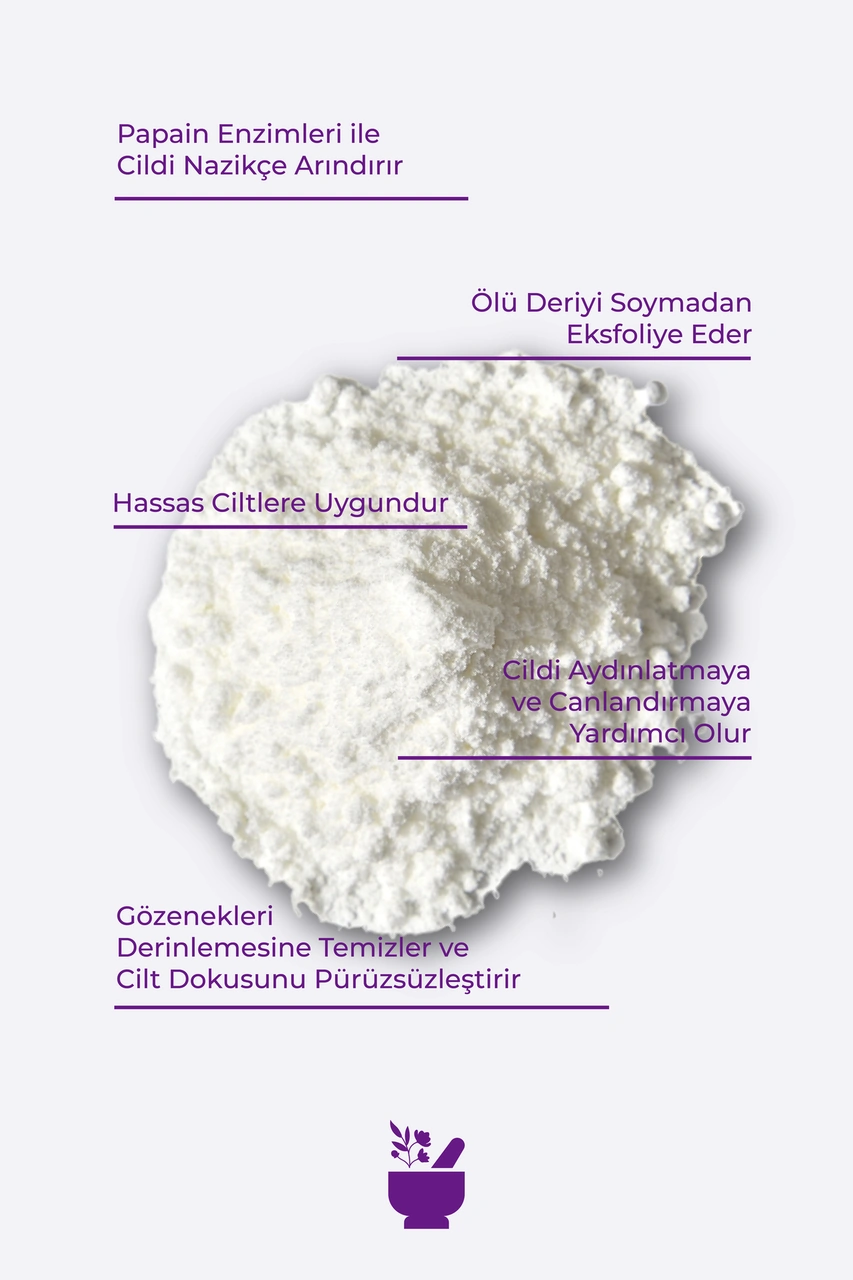 Cosmed Arındırıcı ve Aydınlatıcı Toz Temizleyici - Enzyme Peeling Powder - 75 gr