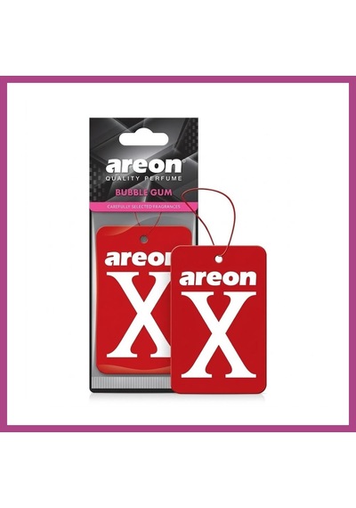 Gees Global Areon X Bubble Gum Oto Araç Kokusu Kırmızı Gbzs