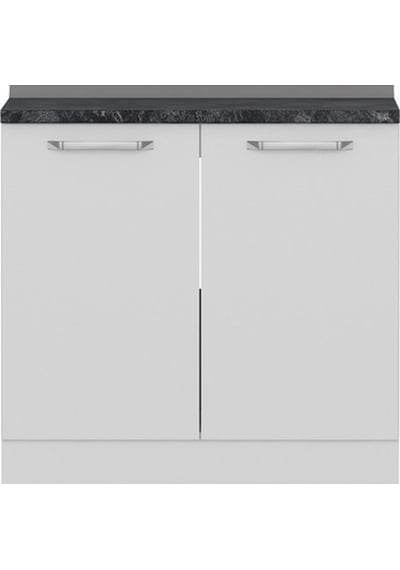 Minar 90 Cm Mutfak Dolabı Beyaz 90-B1-Alt Modül Beyaz
