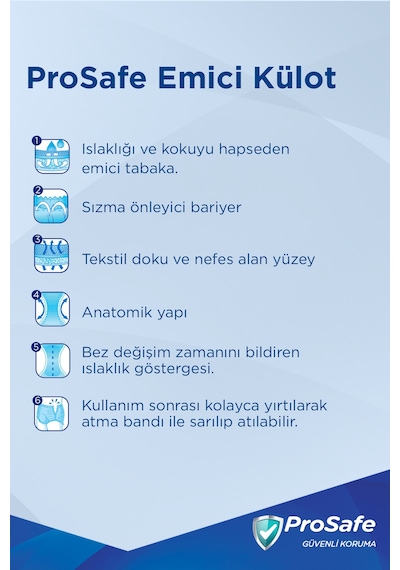 Külotlu Yetişkin Hasta Bezi Emici Külot Bel Ölçüsü 80-120cm Orta M 14'lü X4 Paket Diğer