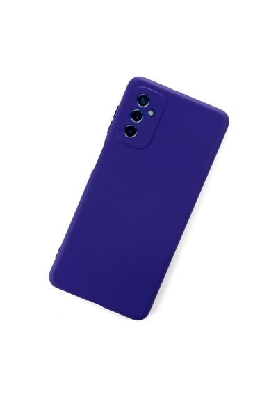 Samsung Galaxy M52 5g Kılıf Nano İçi Kadife Silikon - Mor 0.2M-Çok Renkli
