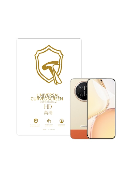 Microcase Honor X80 Pro Max İle Uyumlu Full Tpu Nano Ön Ekran Koruma Filmi - Ekm101
