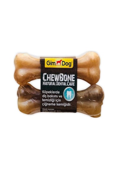 Gimdog Mordimi Ağız Ve Diş Sağlığı İçin Naturel Köpek Çiğneme Kemiği 2'li 70 G