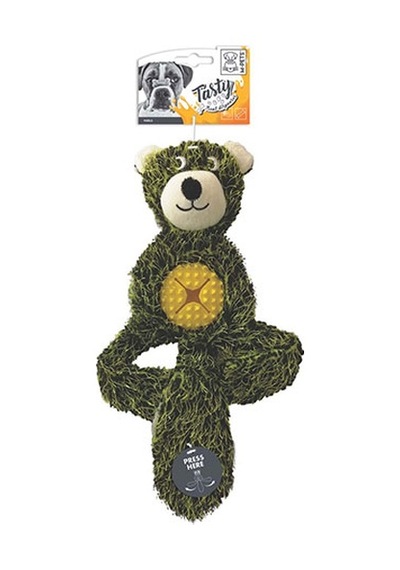 M-pets Neels Ödül Hazneli Sevimli Ayı Köpek Oyuncağı 38x25,5x7 Cm 244-50118.01