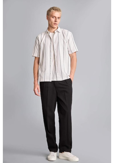 Defacto Relax Fıt Geniş Kesim Siyah Pantolon I1139ax26smbk81 Siyah-bk81