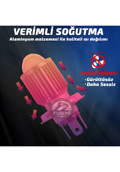 Dacia Lodgy Için Uyumlu Şimşek Etkili Mercek Led Xenon Oto Ampulu Çift Renk