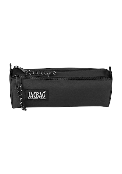 Jacbag Dual Prıme-çift Bölmeli Üçgen Tip Kalem Kutusu Dual Prime-siyah renkli