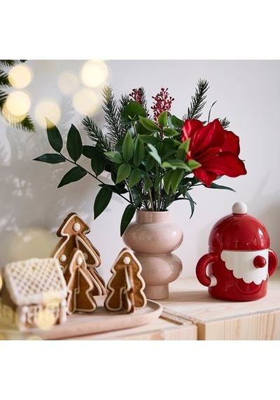 Ikea Vınterfınt Yapay Buket, Kırmızı, 35 Cm, İç-dış Mekan