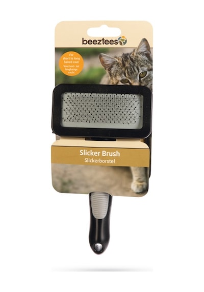 Hnrlıshp Beeztees Kedi Tarağı, Kolay Tarama, Siyah Gri, M, 18cm