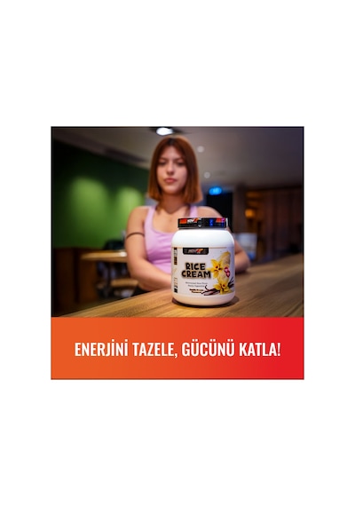 Rice Cream - Chocolate Breeze: Çikolata Esintisi Aromalı Pirinç Kreması 1500gr, 30 Porsiyon