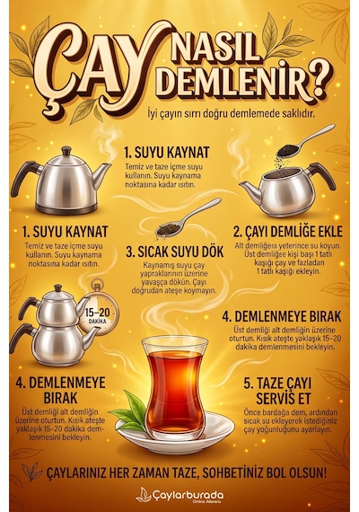 Karali Geleneksel Rize Dökme Çay 1000 Gr
